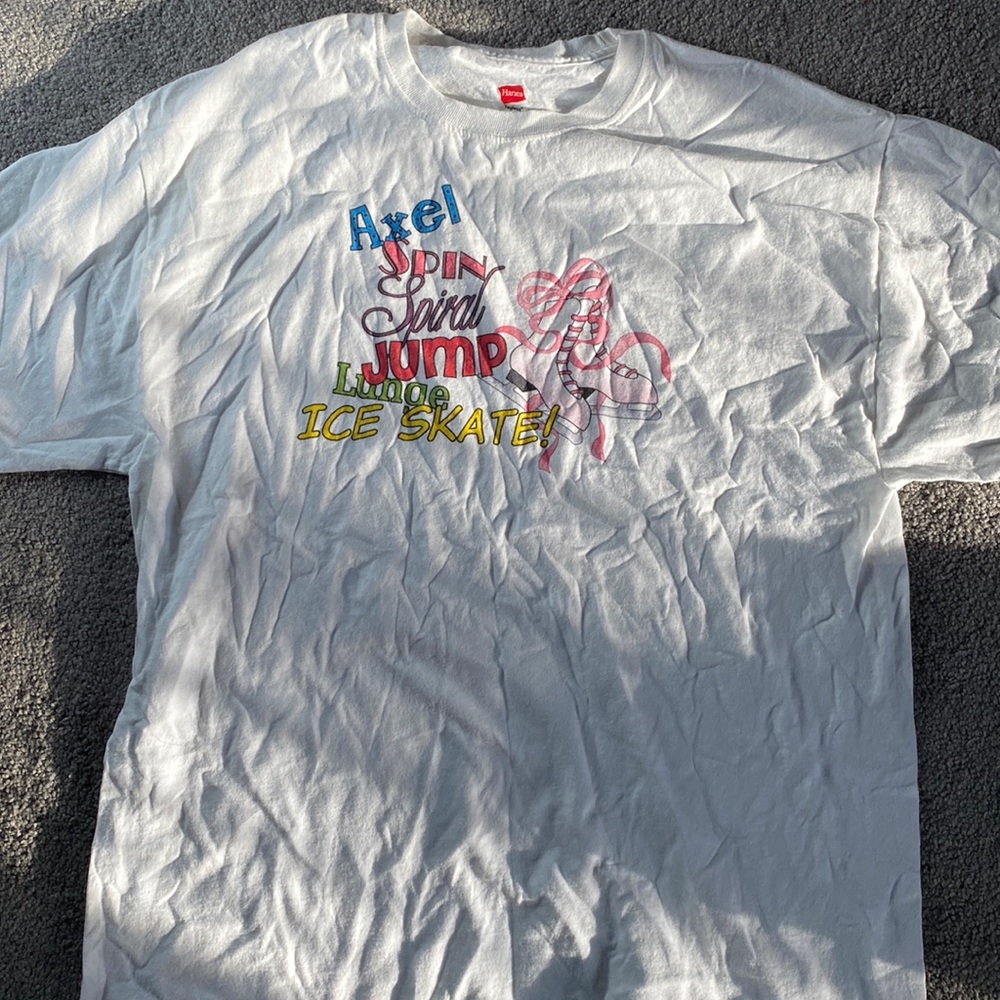 Ice skating t-shirt